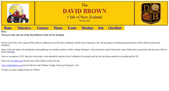 Desktop Screenshot of davidbrown.org.nz